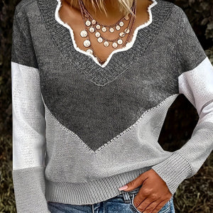 Soft Plus Size Sweater Soft Polyester Blend Women's Plus