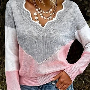 Soft Plus Size Sweater Soft Polyester Blend Women's Plus